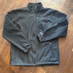 Berne Youth XL Black Softshell Jacket